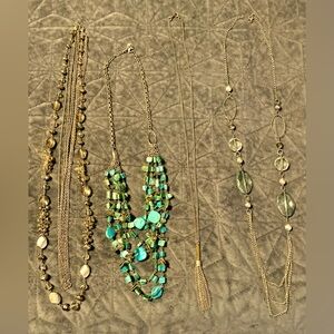 4 necklace set